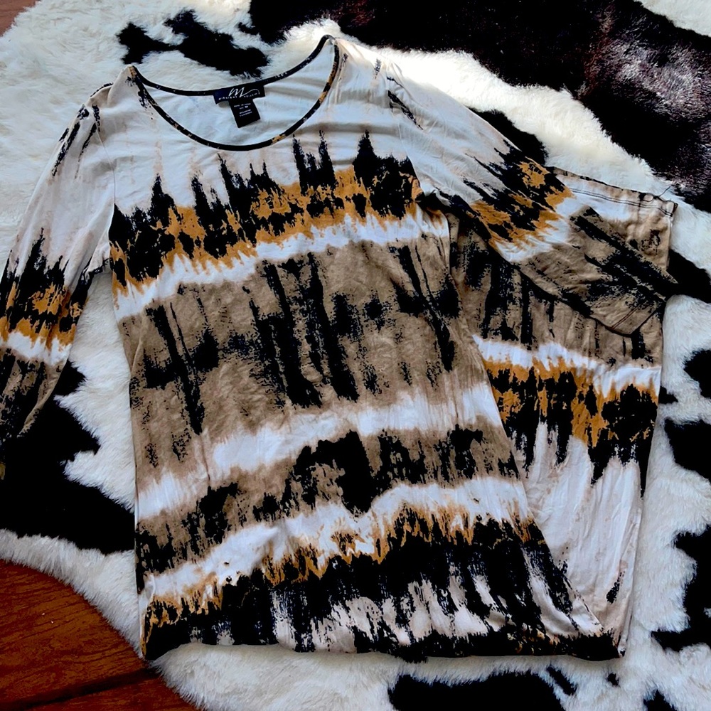 Long sleeve size medium midnight velvet dress